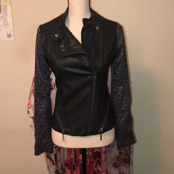 John and Jenn Jackets & Blazers - NWOT Faux Leather Jacket
